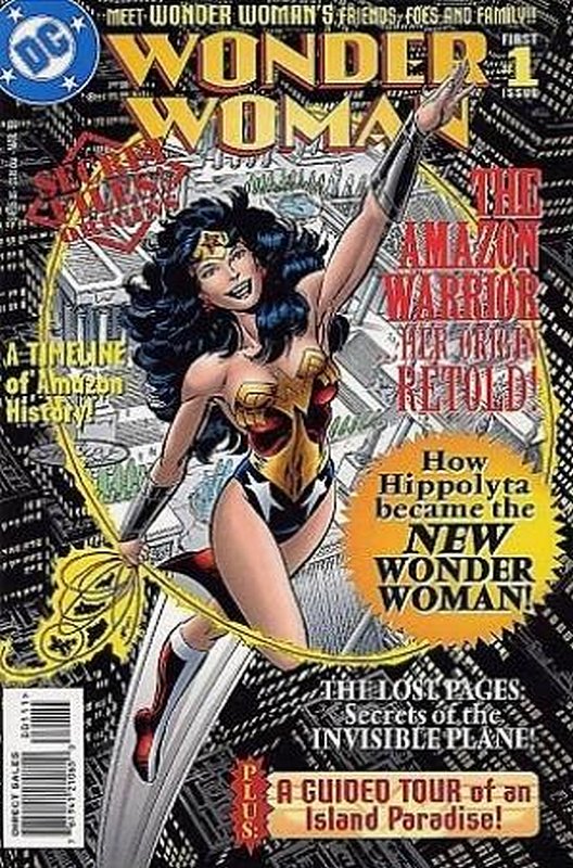 Cover of Wonder Woman Secret Files #1. One of 250,000 Vintage American Comics on sale from Krypton!