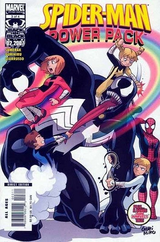 Cover of Spider-Man & Power Pack (2006 Ltd) #3. One of 250,000 Vintage American Comics on sale from Krypton!
