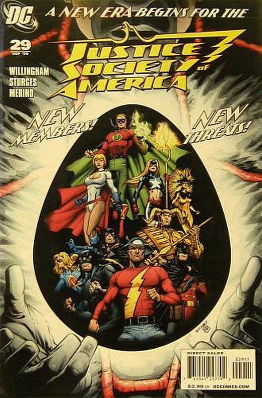 Cover of Justice Society of America (Vol 2) #29. One of 250,000 Vintage American Comics on sale from Krypton!