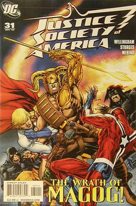 Cover of Justice Society of America (Vol 2) #31. One of 250,000 Vintage American Comics on sale from Krypton!