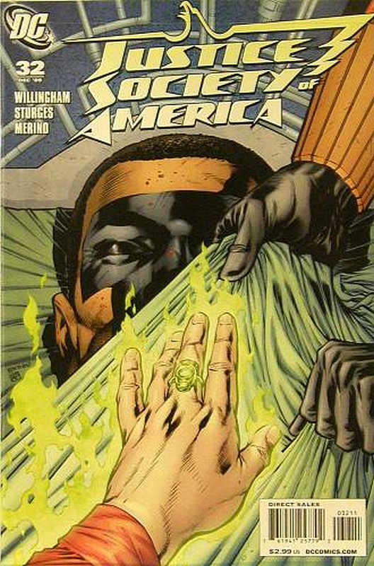 Cover of Justice Society of America (Vol 2) #32. One of 250,000 Vintage American Comics on sale from Krypton!