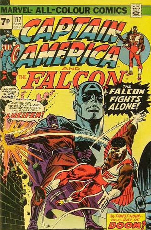 Cover of Captain America (Vol 1) #177. One of 250,000 Vintage American Comics on sale from Krypton!