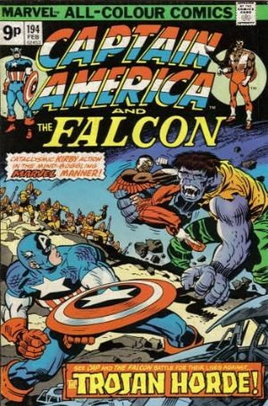 Cover of Captain America (Vol 1) #194. One of 250,000 Vintage American Comics on sale from Krypton!