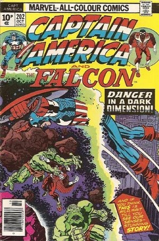 Cover of Captain America (Vol 1) #202. One of 250,000 Vintage American Comics on sale from Krypton!
