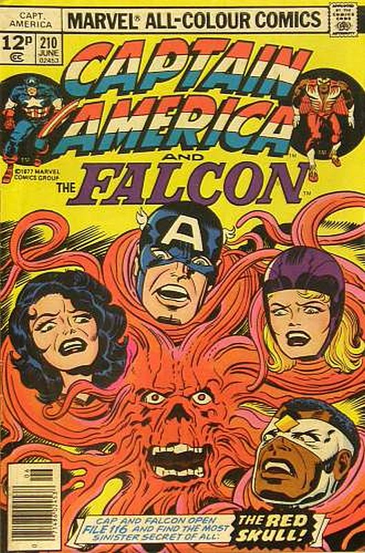 Cover of Captain America (Vol 1) #210. One of 250,000 Vintage American Comics on sale from Krypton!