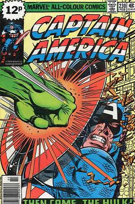 Cover of Captain America (Vol 1) #230. One of 250,000 Vintage American Comics on sale from Krypton!