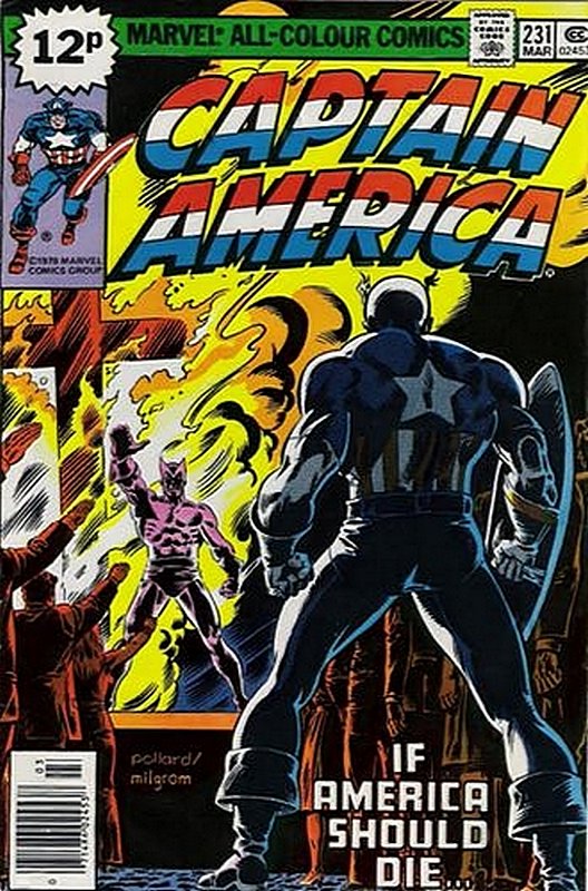Cover of Captain America (Vol 1) #231. One of 250,000 Vintage American Comics on sale from Krypton!