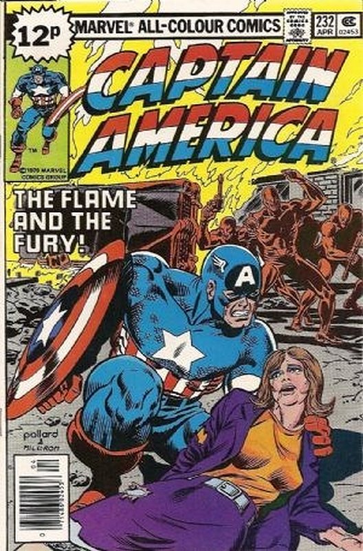 Cover of Captain America (Vol 1) #232. One of 250,000 Vintage American Comics on sale from Krypton!