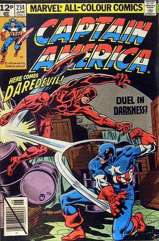 Cover of Captain America (Vol 1) #234. One of 250,000 Vintage American Comics on sale from Krypton!