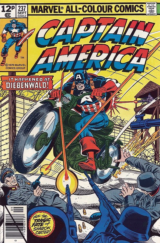Cover of Captain America (Vol 1) #237. One of 250,000 Vintage American Comics on sale from Krypton!