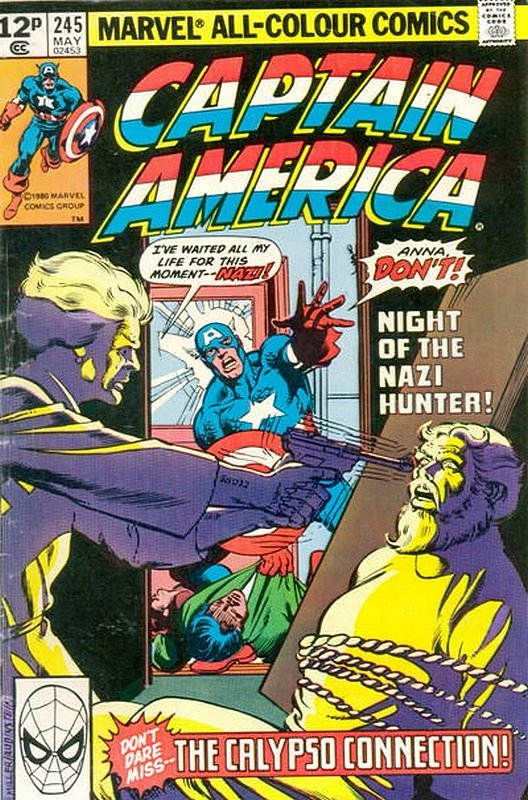 Cover of Captain America (Vol 1) #245. One of 250,000 Vintage American Comics on sale from Krypton!