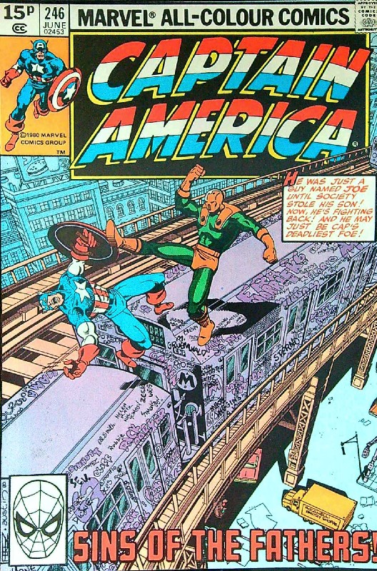 Cover of Captain America (Vol 1) #246. One of 250,000 Vintage American Comics on sale from Krypton!