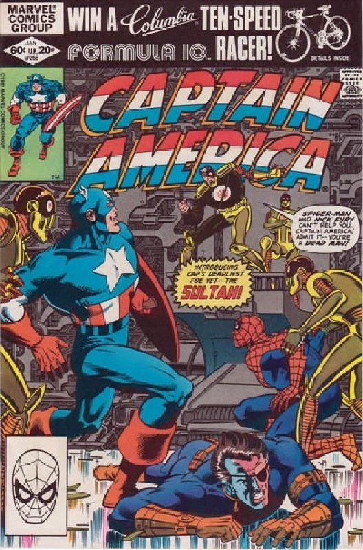 Cover of Captain America (Vol 1) #265. One of 250,000 Vintage American Comics on sale from Krypton!