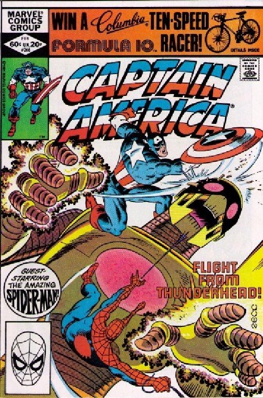 Cover of Captain America (Vol 1) #266. One of 250,000 Vintage American Comics on sale from Krypton!