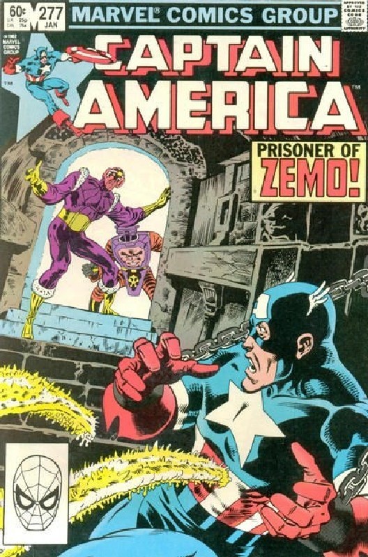 Cover of Captain America (Vol 1) #277. One of 250,000 Vintage American Comics on sale from Krypton!