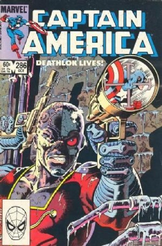 Cover of Captain America (Vol 1) #286. One of 250,000 Vintage American Comics on sale from Krypton!