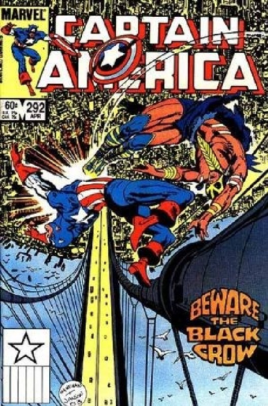 Cover of Captain America (Vol 1) #292. One of 250,000 Vintage American Comics on sale from Krypton!