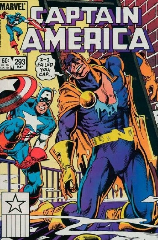 Cover of Captain America (Vol 1) #293. One of 250,000 Vintage American Comics on sale from Krypton!