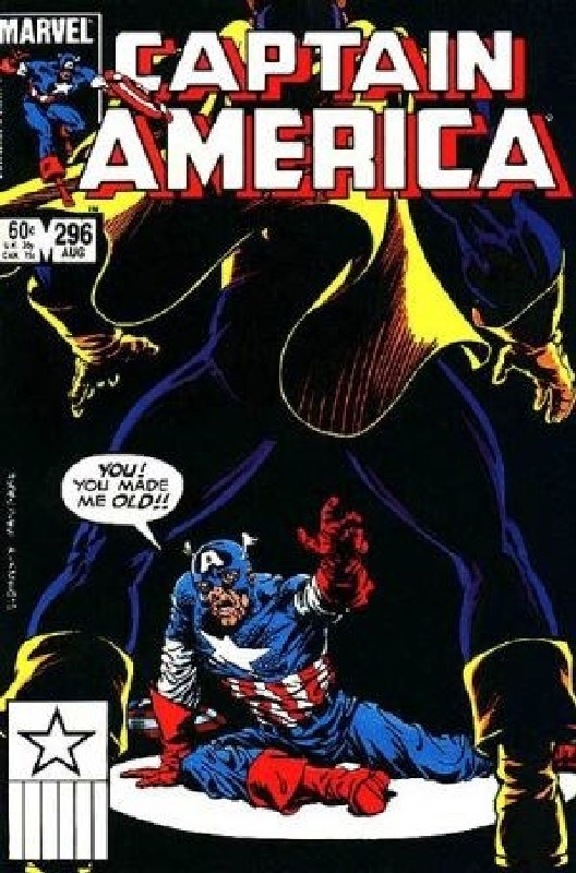 Cover of Captain America (Vol 1) #296. One of 250,000 Vintage American Comics on sale from Krypton!