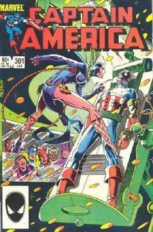 Cover of Captain America (Vol 1) #301. One of 250,000 Vintage American Comics on sale from Krypton!