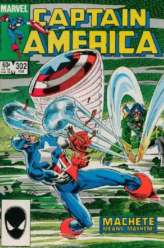 Cover of Captain America (Vol 1) #302. One of 250,000 Vintage American Comics on sale from Krypton!