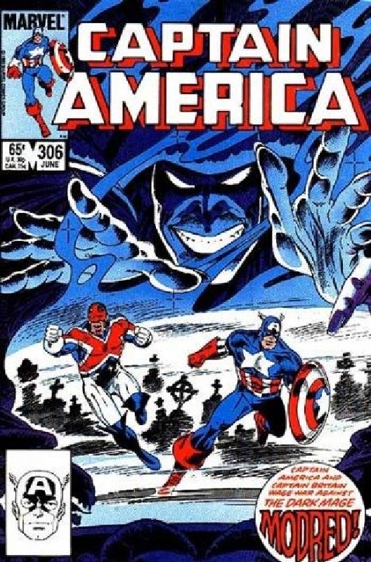 Cover of Captain America (Vol 1) #306. One of 250,000 Vintage American Comics on sale from Krypton!