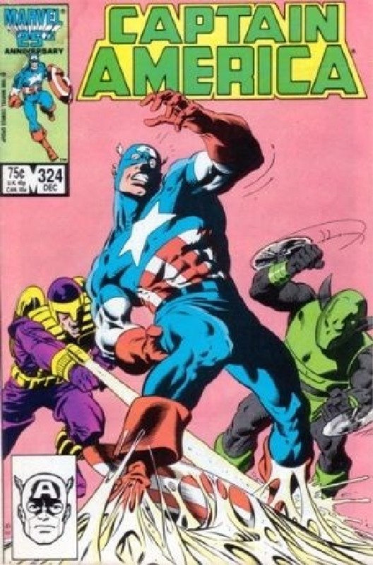 Cover of Captain America (Vol 1) #324. One of 250,000 Vintage American Comics on sale from Krypton!