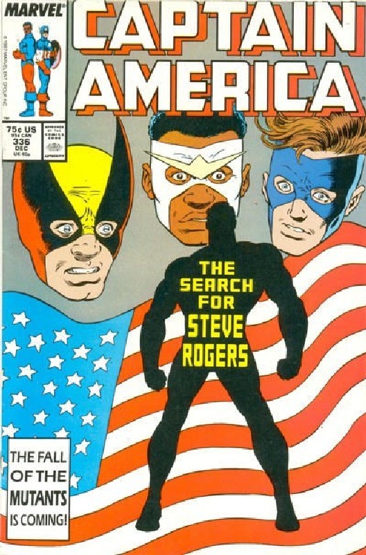 Cover of Captain America (Vol 1) #336. One of 250,000 Vintage American Comics on sale from Krypton!