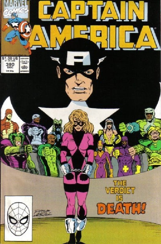 Cover of Captain America (Vol 1) #380. One of 250,000 Vintage American Comics on sale from Krypton!