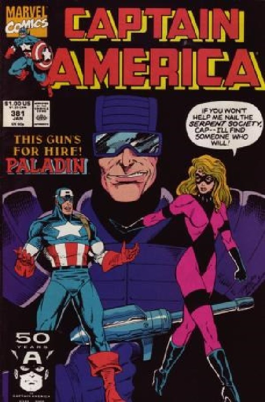 Cover of Captain America (Vol 1) #381. One of 250,000 Vintage American Comics on sale from Krypton!