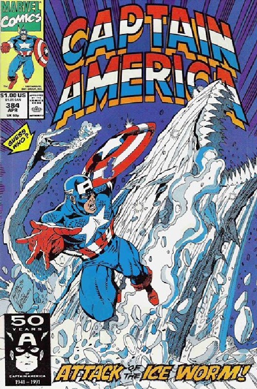 Cover of Captain America (Vol 1) #384. One of 250,000 Vintage American Comics on sale from Krypton!