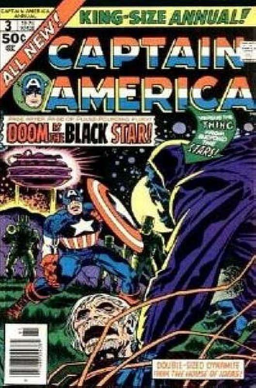 Cover of Captain America Annual #3. One of 250,000 Vintage American Comics on sale from Krypton!