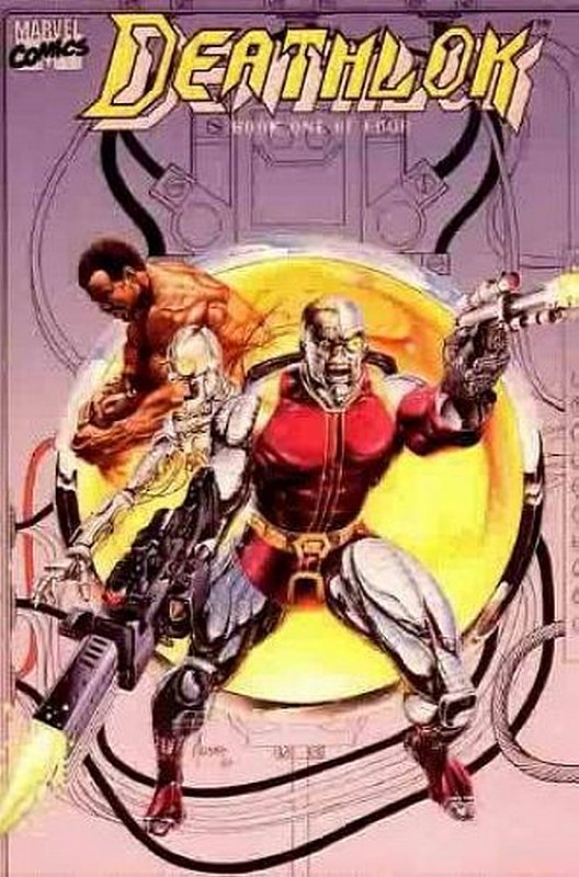 Cover of Deathlok (1990 Ltd) #1. One of 250,000 Vintage American Comics on sale from Krypton!