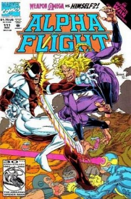 Cover of Alpha Flight (Vol 1) #111. One of 250,000 Vintage American Comics on sale from Krypton!