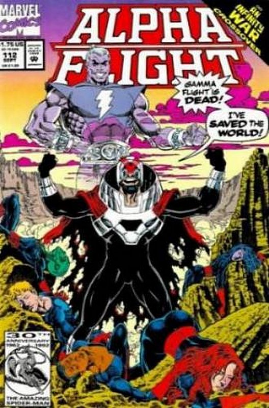 Cover of Alpha Flight (Vol 1) #112. One of 250,000 Vintage American Comics on sale from Krypton!