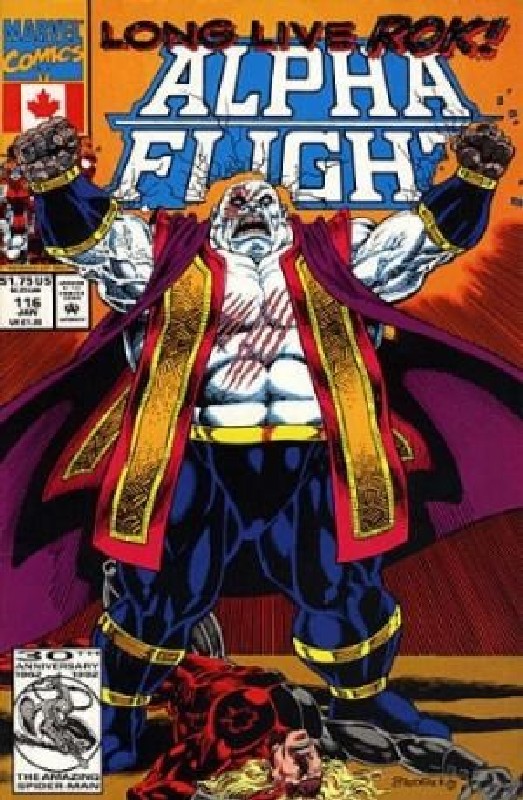 Cover of Alpha Flight (Vol 1) #116. One of 250,000 Vintage American Comics on sale from Krypton!