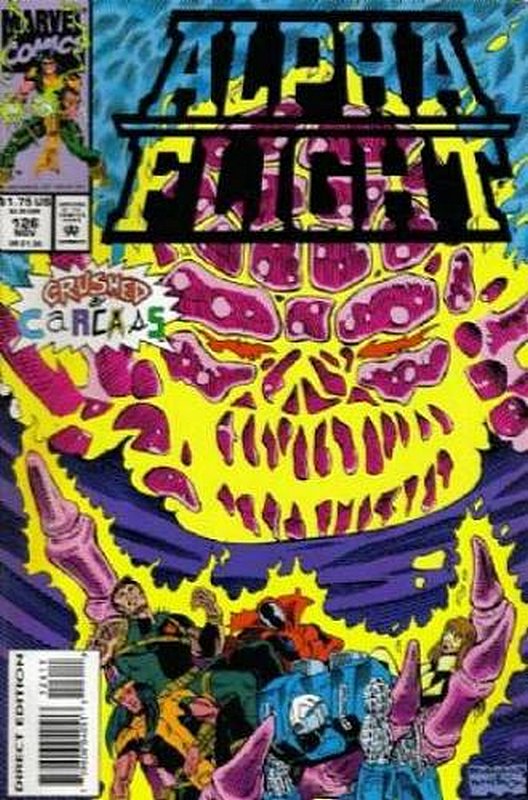 Cover of Alpha Flight (Vol 1) #126. One of 250,000 Vintage American Comics on sale from Krypton!