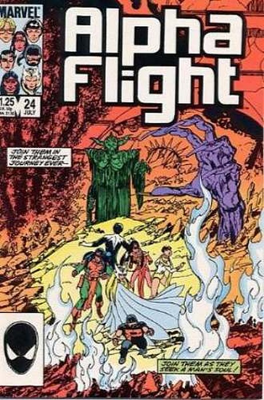 Cover of Alpha Flight (Vol 1) #24. One of 250,000 Vintage American Comics on sale from Krypton!