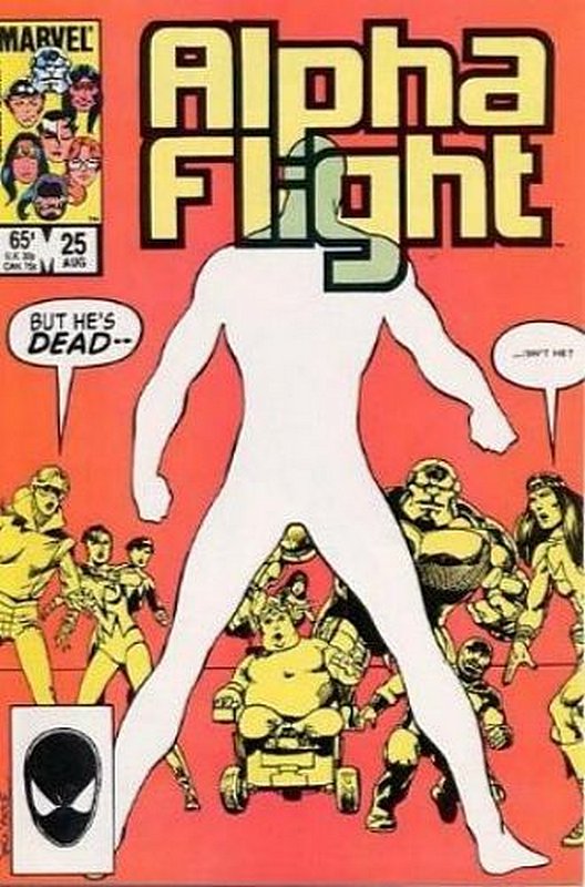 Cover of Alpha Flight (Vol 1) #25. One of 250,000 Vintage American Comics on sale from Krypton!