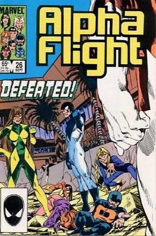Cover of Alpha Flight (Vol 1) #26. One of 250,000 Vintage American Comics on sale from Krypton!
