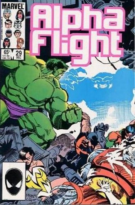 Cover of Alpha Flight (Vol 1) #29. One of 250,000 Vintage American Comics on sale from Krypton!