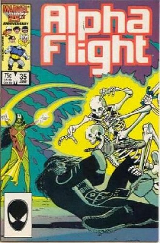 Cover of Alpha Flight (Vol 1) #35. One of 250,000 Vintage American Comics on sale from Krypton!