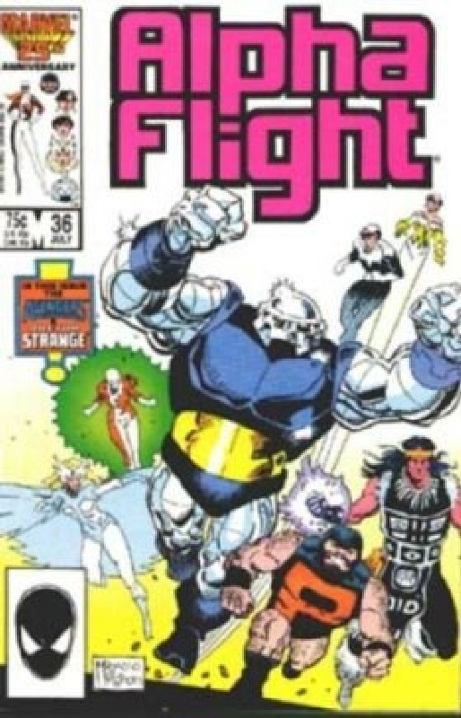 Cover of Alpha Flight (Vol 1) #36. One of 250,000 Vintage American Comics on sale from Krypton!