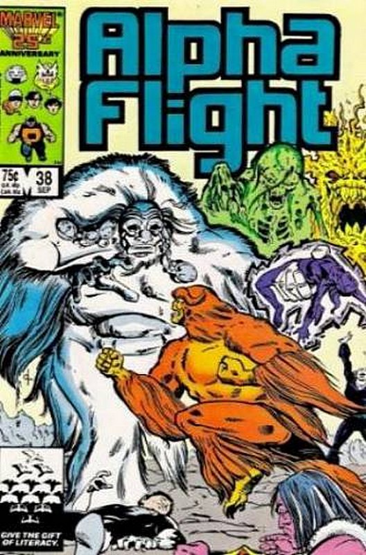 Cover of Alpha Flight (Vol 1) #38. One of 250,000 Vintage American Comics on sale from Krypton!