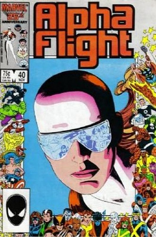 Cover of Alpha Flight (Vol 1) #40. One of 250,000 Vintage American Comics on sale from Krypton!
