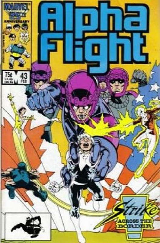 Cover of Alpha Flight (Vol 1) #43. One of 250,000 Vintage American Comics on sale from Krypton!