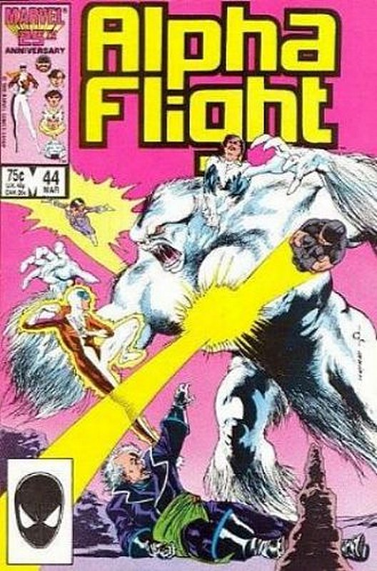 Cover of Alpha Flight (Vol 1) #44. One of 250,000 Vintage American Comics on sale from Krypton!