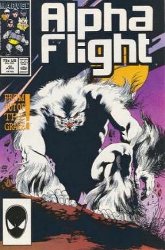 Cover of Alpha Flight (Vol 1) #45. One of 250,000 Vintage American Comics on sale from Krypton!