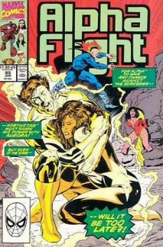 Cover of Alpha Flight (Vol 1) #85. One of 250,000 Vintage American Comics on sale from Krypton!