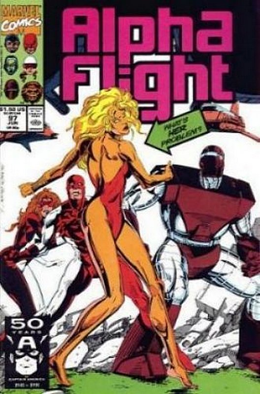 Cover of Alpha Flight (Vol 1) #97. One of 250,000 Vintage American Comics on sale from Krypton!